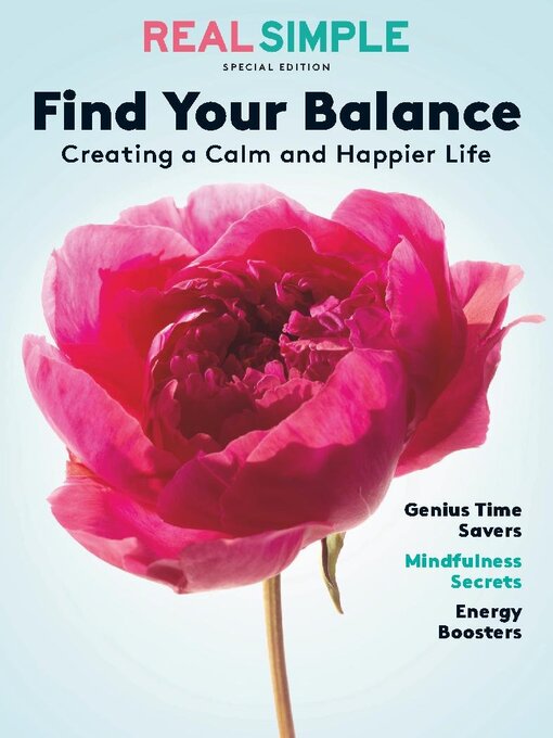 Title details for Real Simple Find Your Balance by Dotdash Meredith - Available